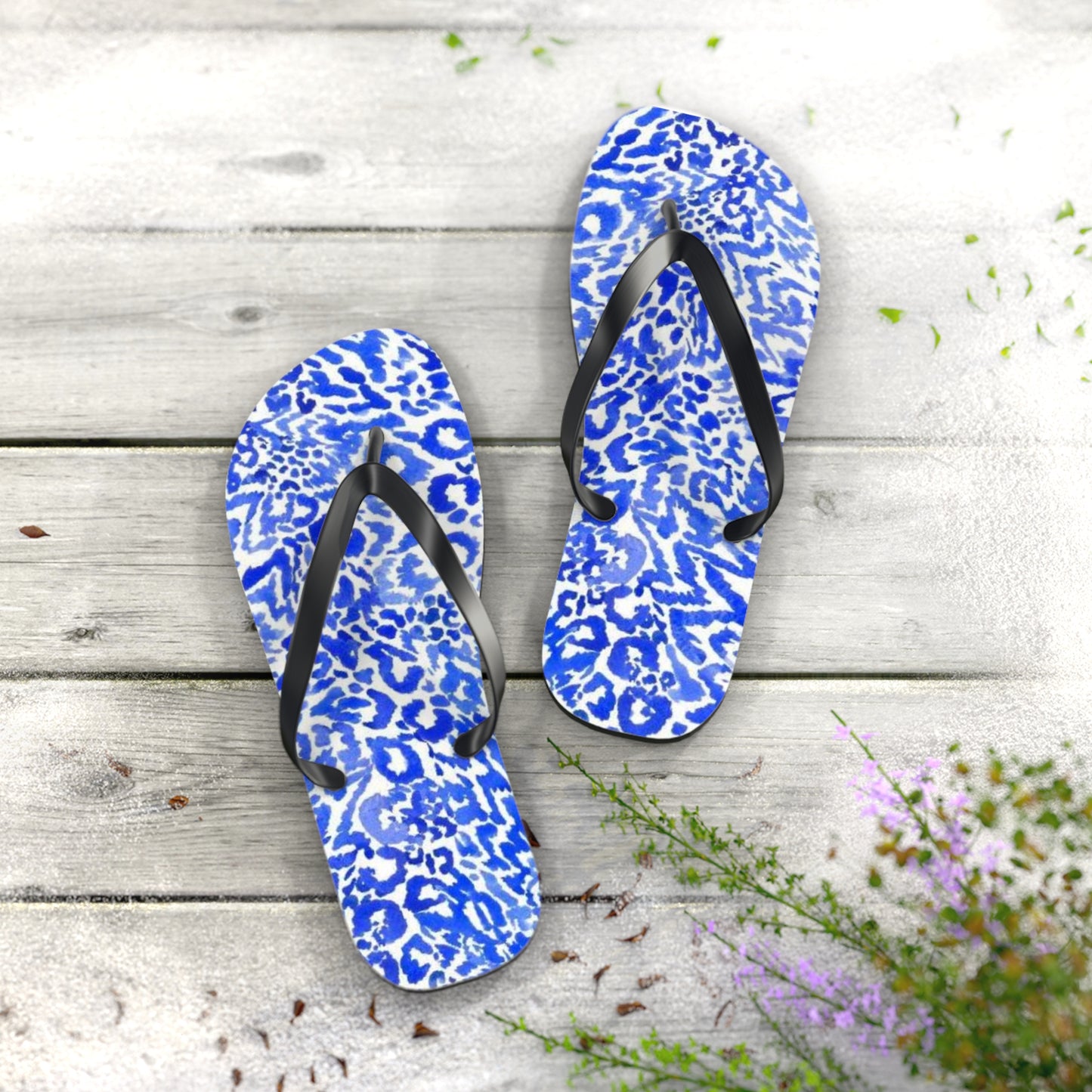 Flip Flops leopard by Mariu del Campo.