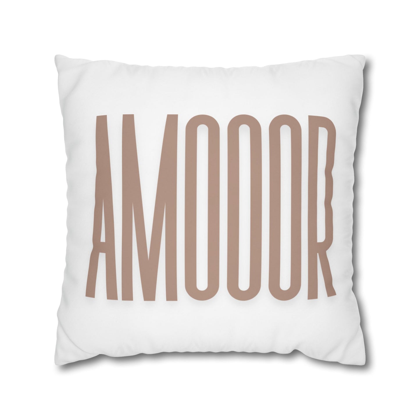 Pillow Modern Square Throw AMOOOR by Mariu del Campo.