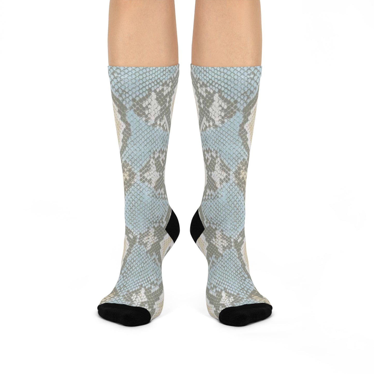 Socks Cushioned Crew reptile By Mariu del Campo.