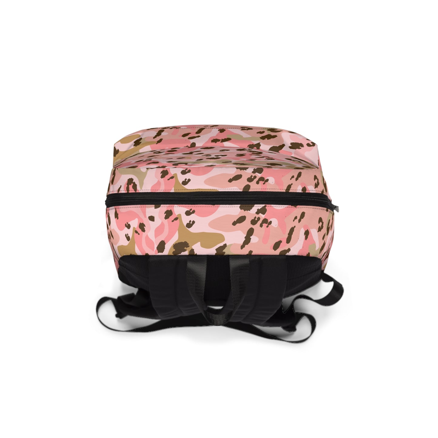 Backpack Unisex Classic Pink Leopard by Mariu del Campo.