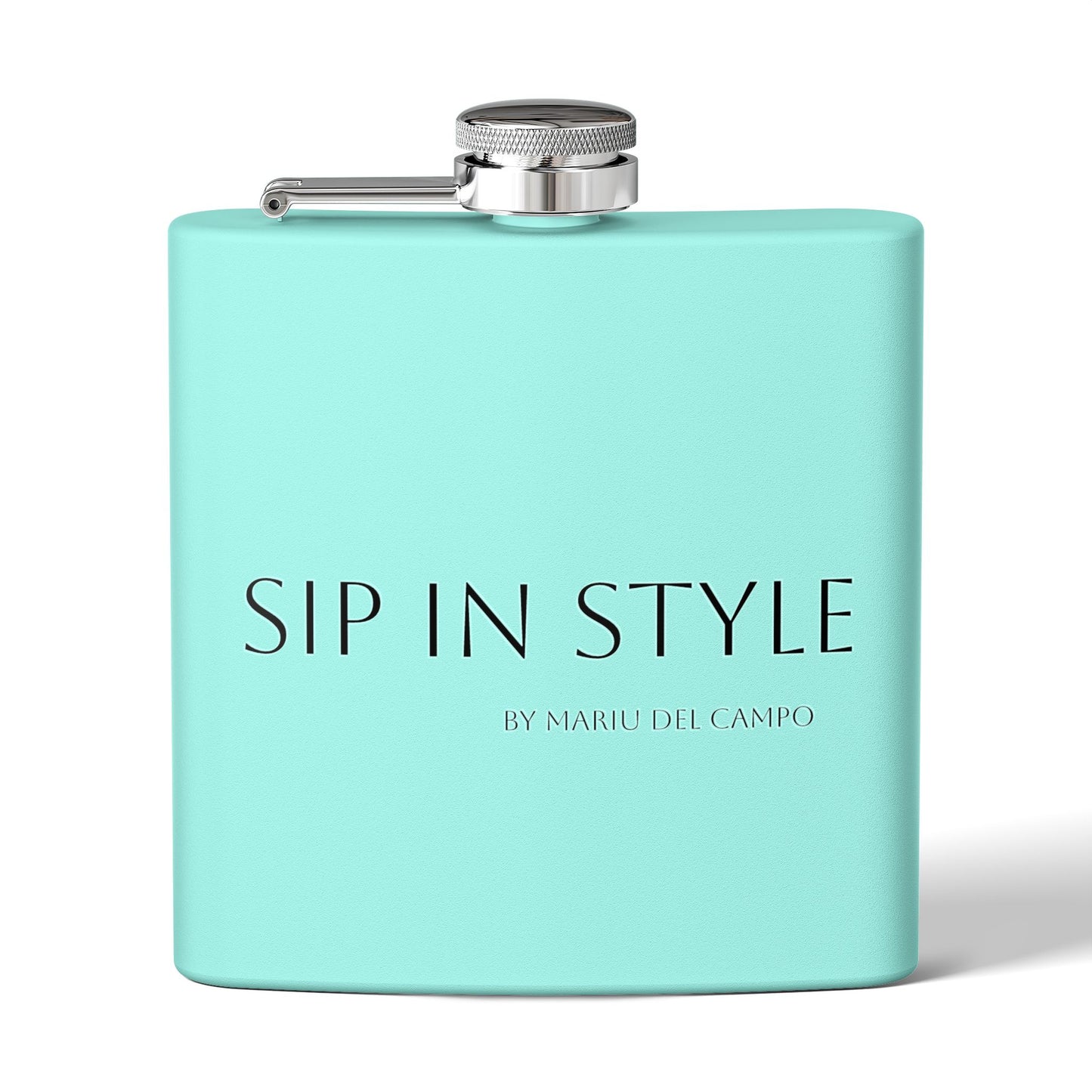 Steel Flask Sip in Style by Mariu del Campo.