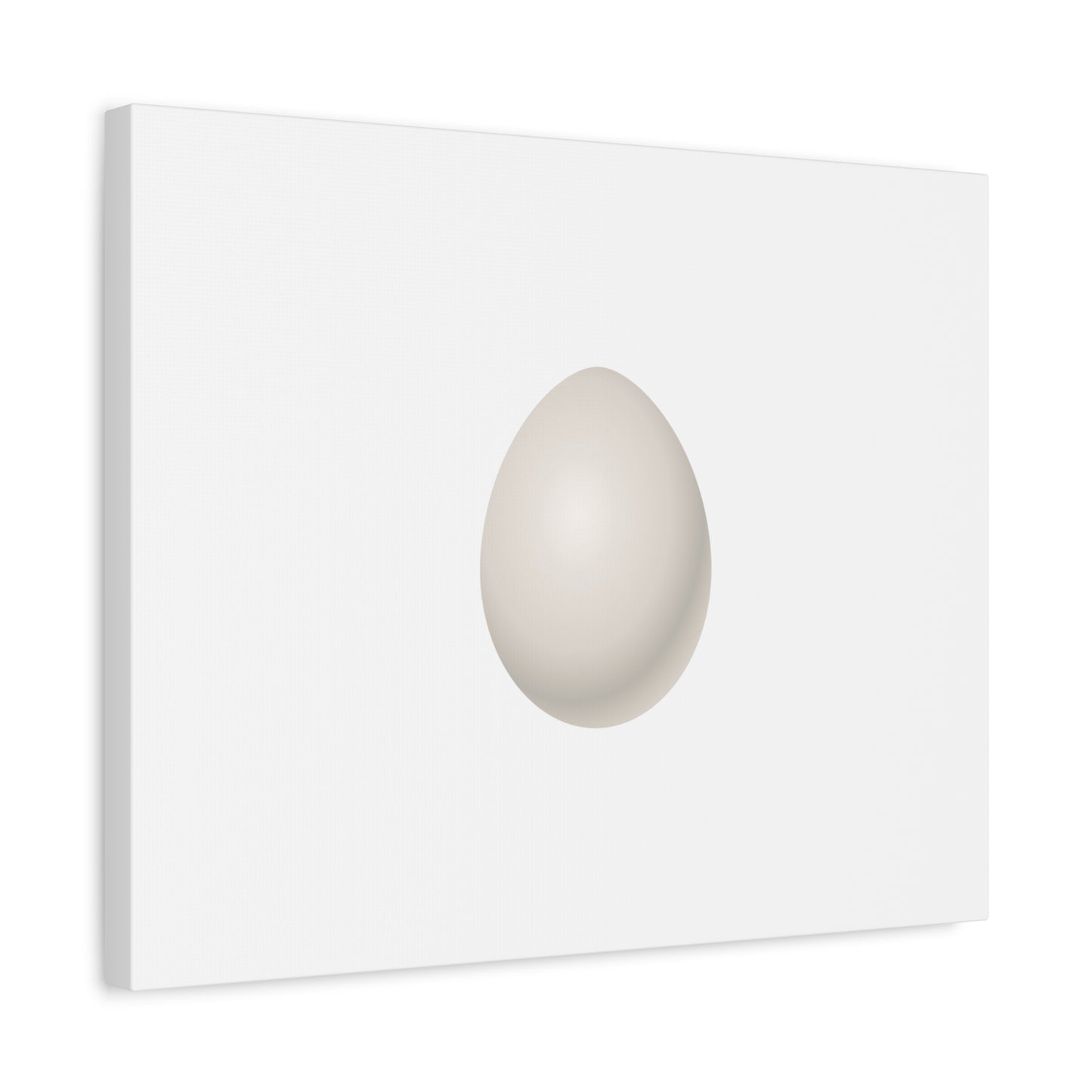 Canvas Matte, Stretched, 1.25" egg by Mariu del Campo.