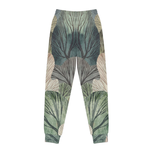 Joggers Youth Leaves by Mariu del Campo — waistband detail