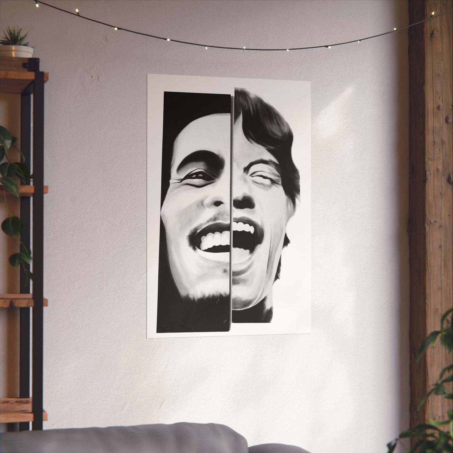 Posters Matte Vertical Bob and Mick by Mariu del Campo.