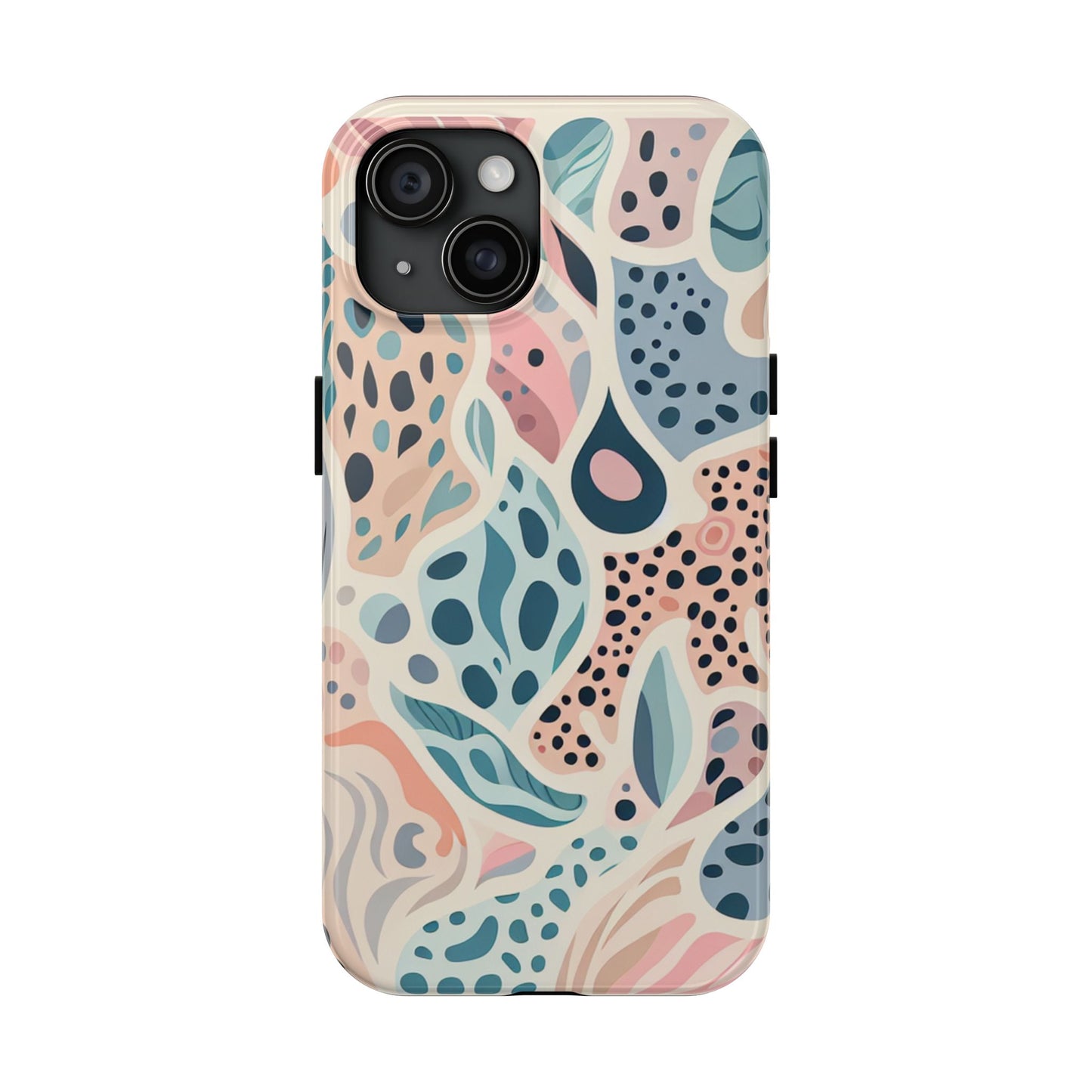 Cases Tough Phone Animal Print - Pastel Design by Mariu del Campo.