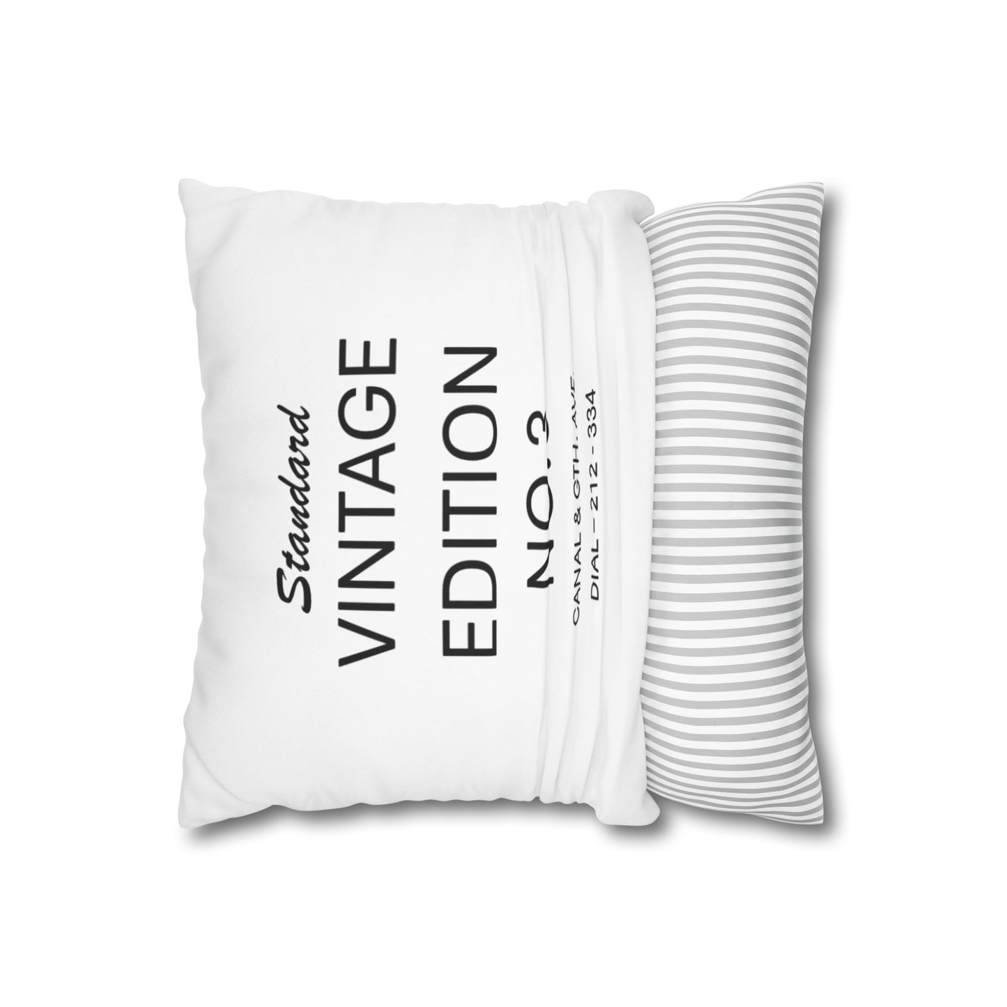 Pillowcase Square Poly Canvas standard by Mariu del Campo.