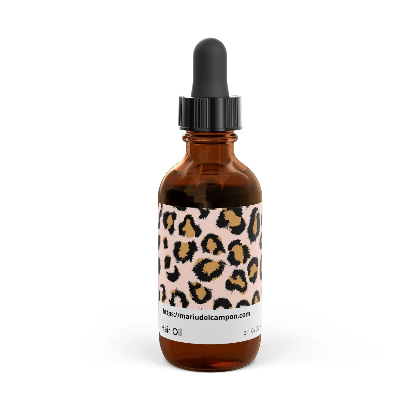 Hair Oil, 2oz Leopard by Mariu del Campo.