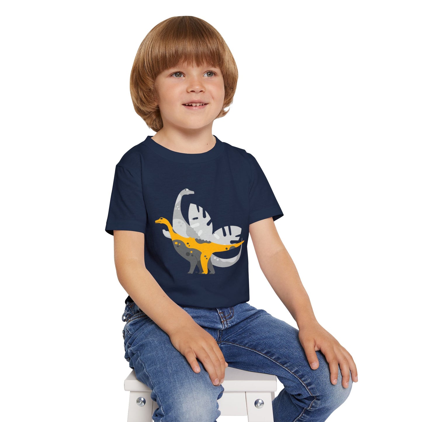 T-Shirt Heavy Cotton™ Toddler Dinosaurs by Mariu del Campo.
