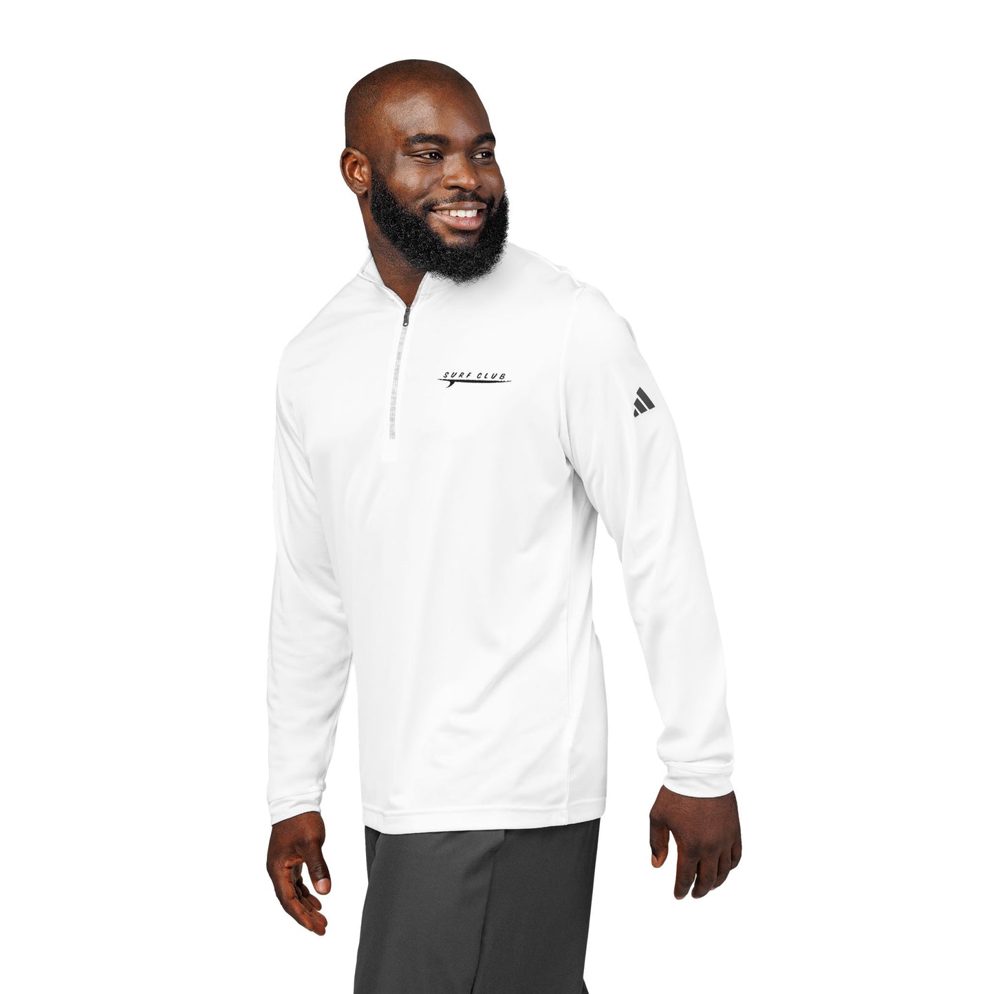 adidas® Quarter-Zip Performance Pullover Surf Club by Mariu del Campo.