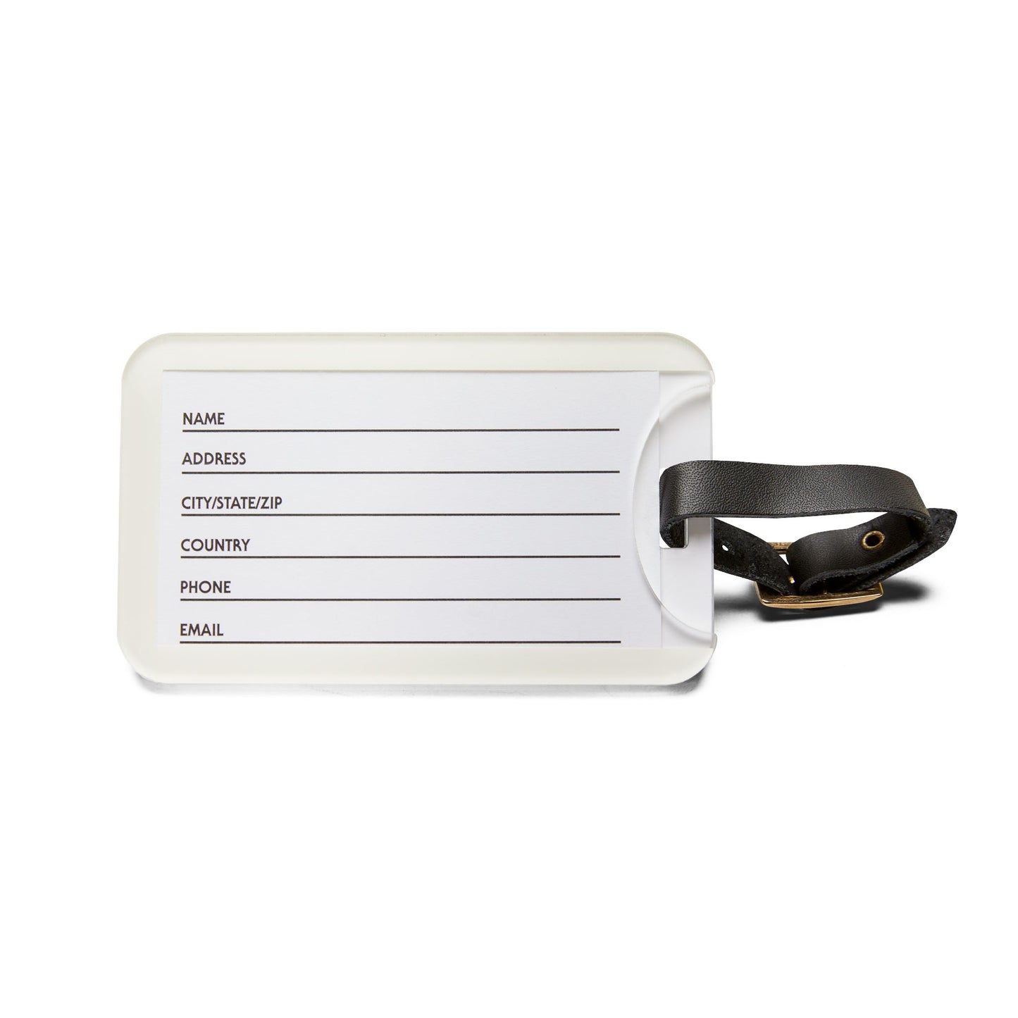 Luggage Tag Perfectly imperfect by Mariu del Campo.