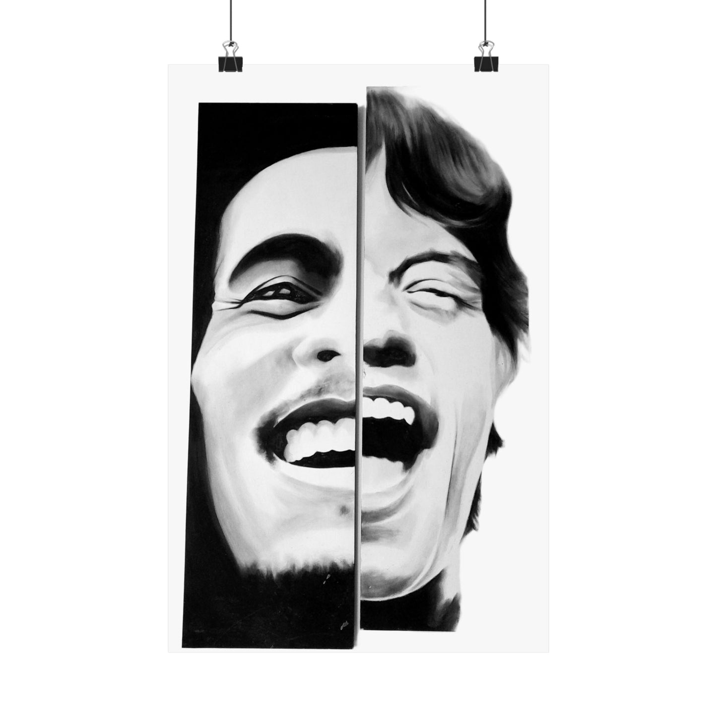 Posters Matte Vertical Bob and Mick by Mariu del Campo.