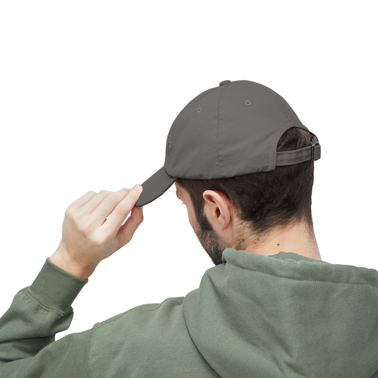 Hat Unisex Distressed Cap Love by Mariu del Campo. - Mariu del Campo