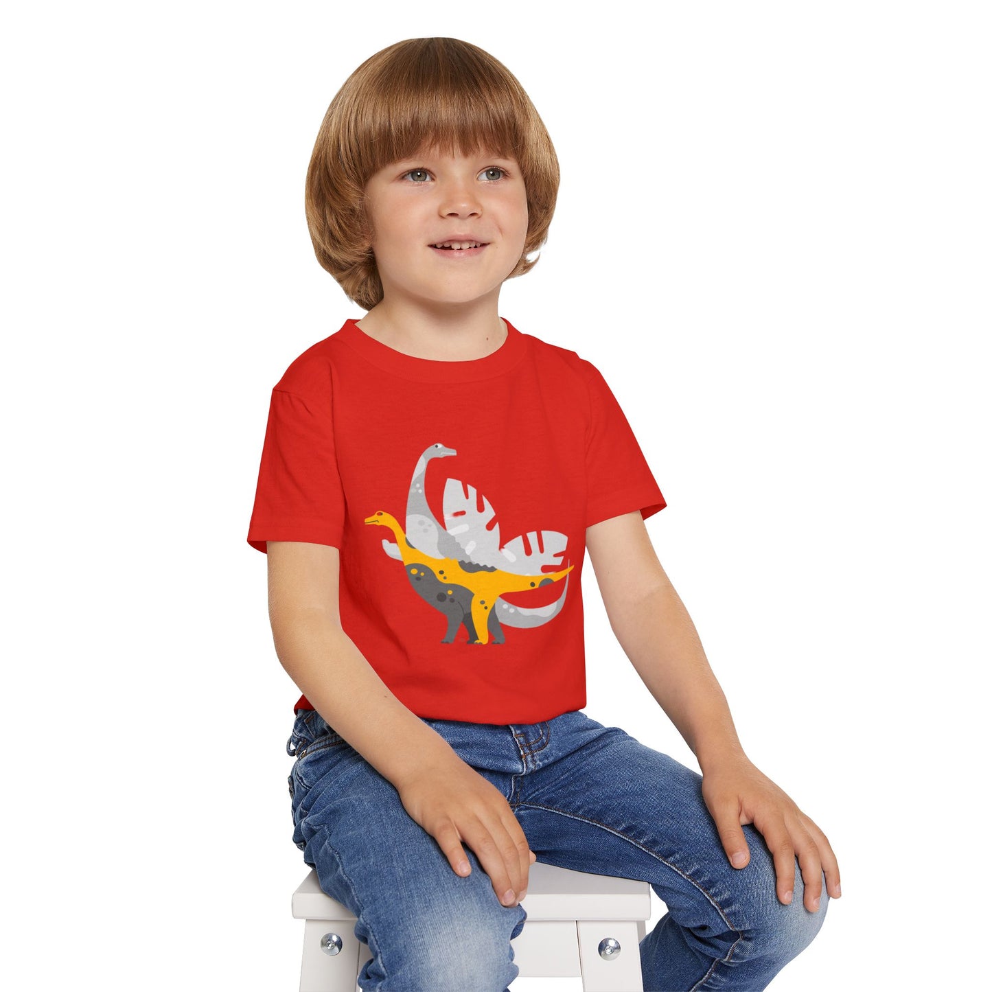 T-Shirt Heavy Cotton™ Toddler Dinosaurs by Mariu del Campo.