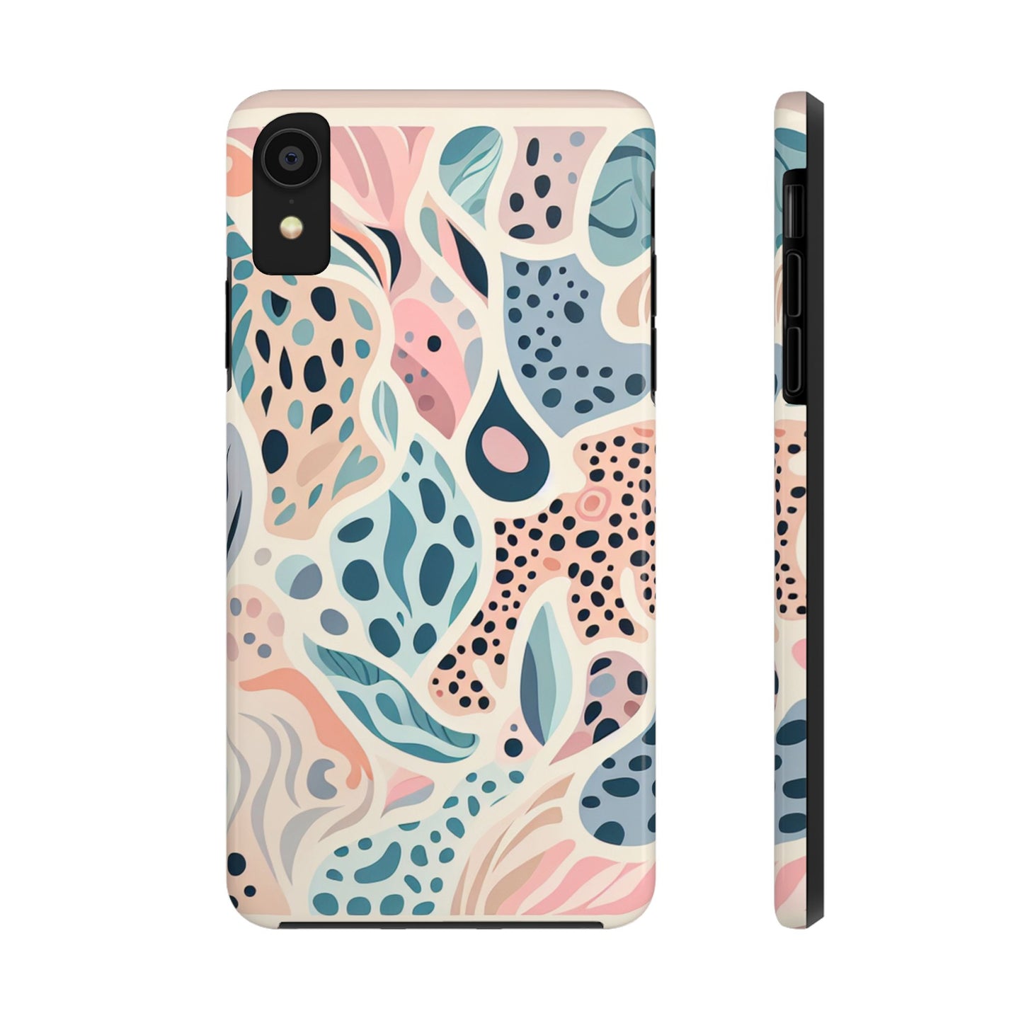 Cases Tough Phone Animal Print - Pastel Design by Mariu del Campo.