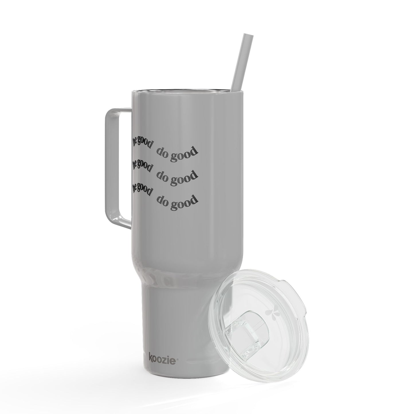 Insulated Tumbler 40oz with Engraved Be Good Do Good by Mariu del Campo.