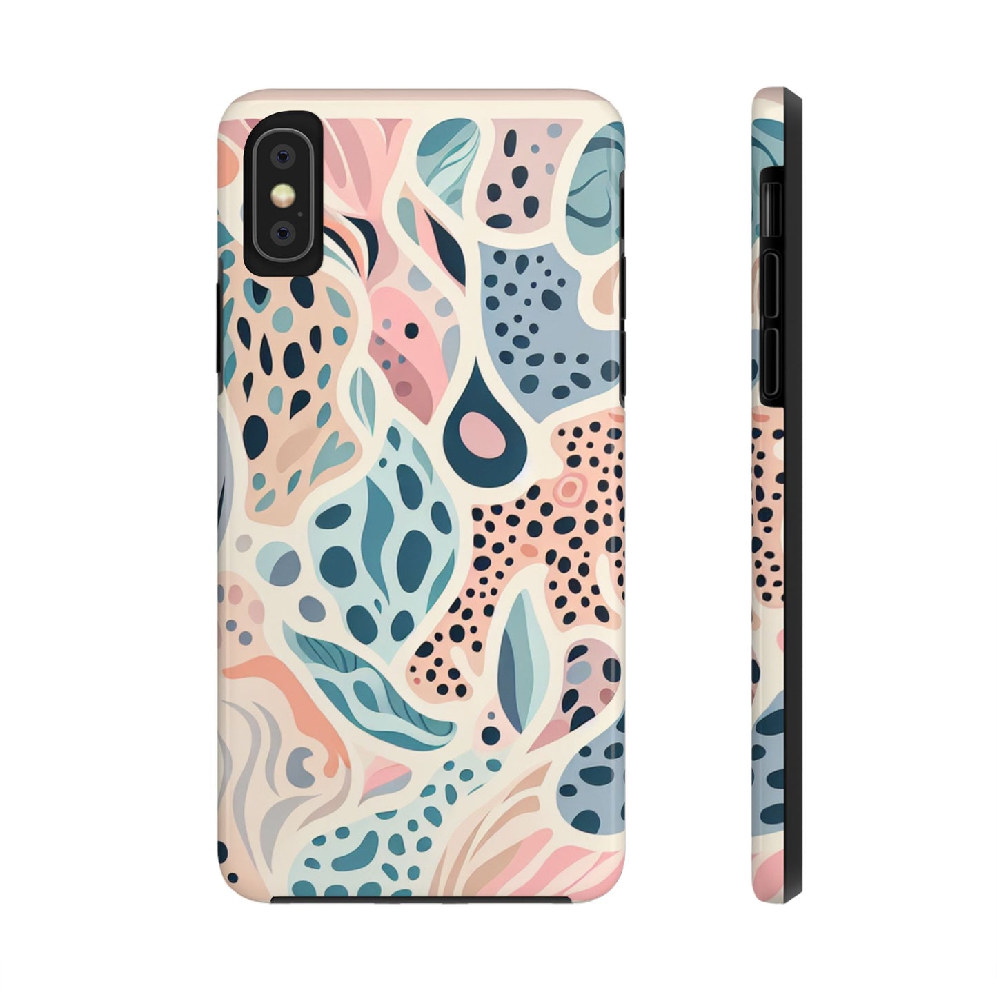Cases Tough Phone Animal Print - Pastel Design by Mariu del Campo.