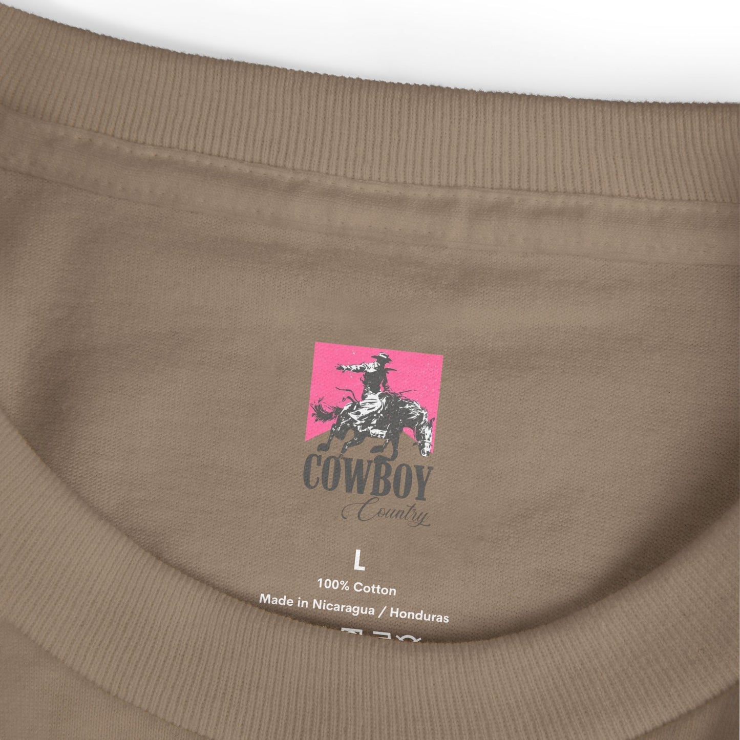 T-Shirt Unisex Cotton CowBoy by Mariu del Campo.
