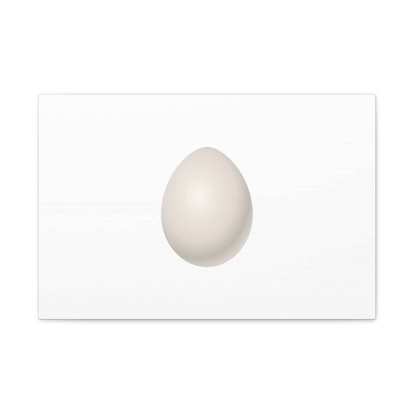 Canvas Matte, Stretched, 1.25" egg by Mariu del Campo.