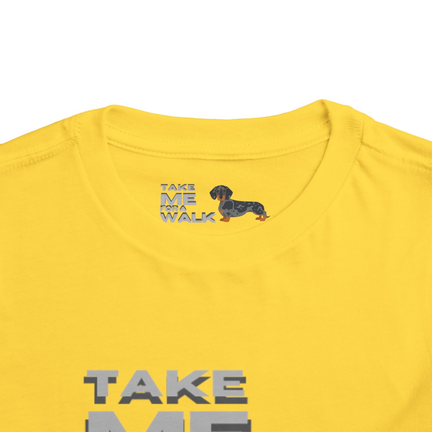 T-Shirt Toddler Short Sleeve Dachshund — by Mariu del Campo