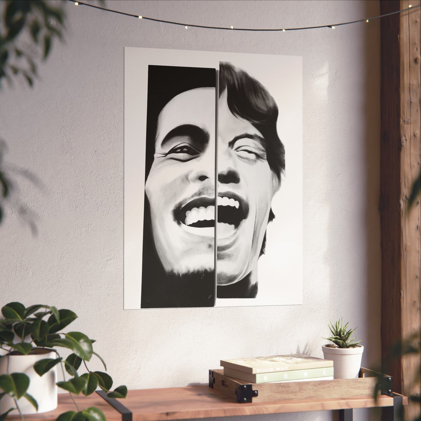 Posters Matte Vertical Bob and Mick by Mariu del Campo.