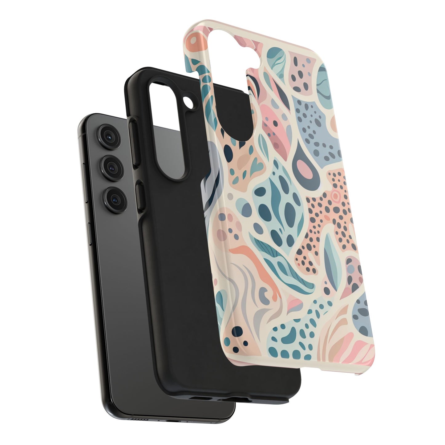 Cases Tough Phone Animal Print - Pastel Design by Mariu del Campo.