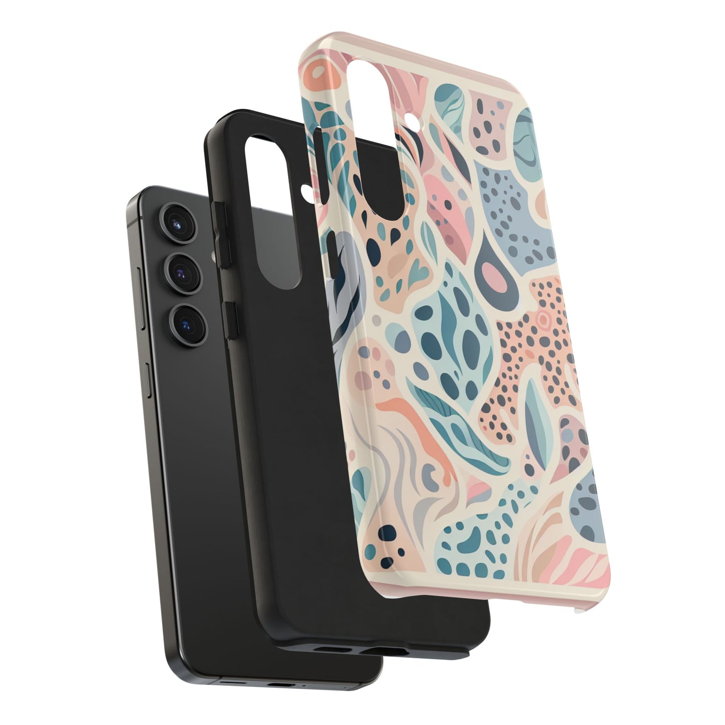 Cases Tough Phone Animal Print - Pastel Design by Mariu del Campo.