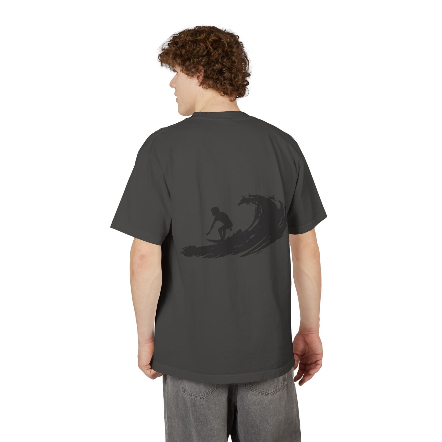T-Shirt Surfing Wave Unisex by Mariu del Campo.