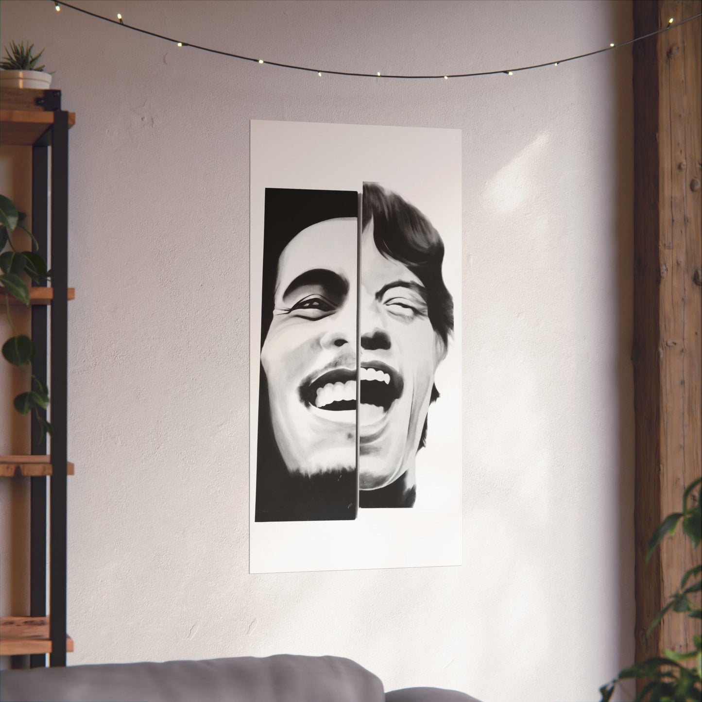 Posters Matte Vertical Bob and Mick by Mariu del Campo.