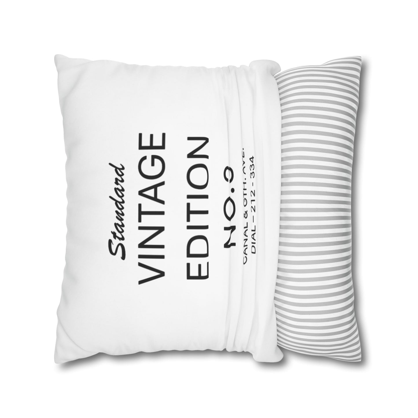 Pillowcase Square Poly Canvas standard by Mariu del Campo.