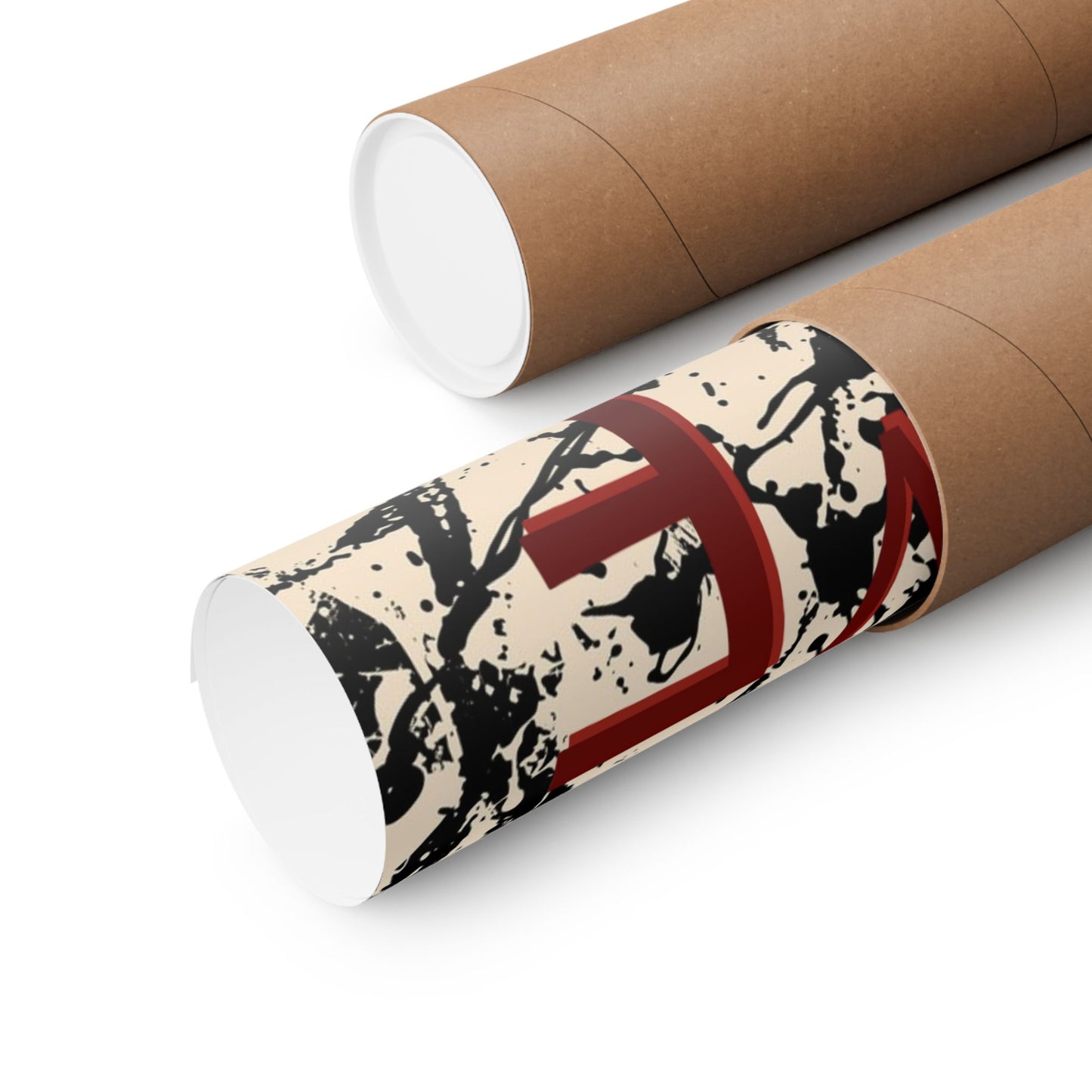 Posters Matte Vertical Love Paint by Mariu del Campo.