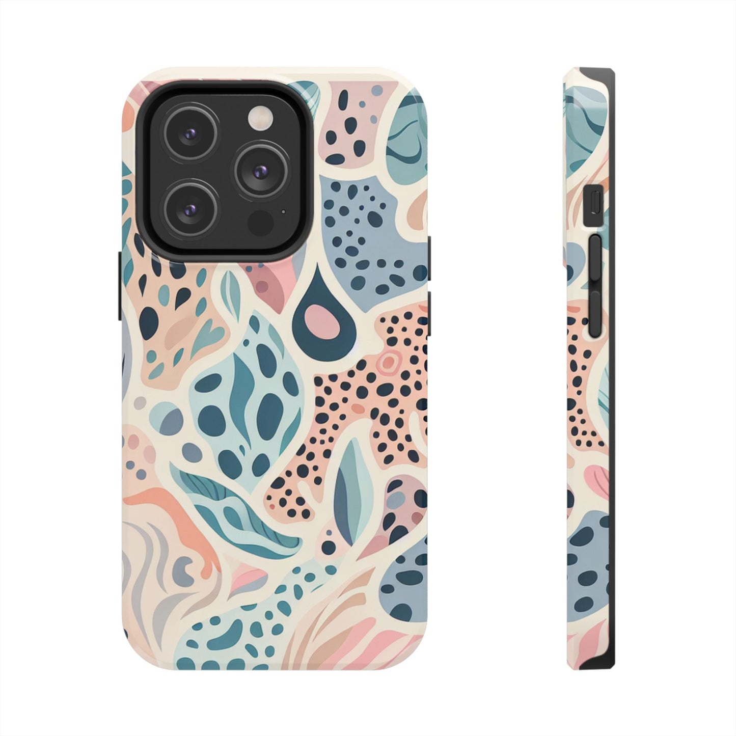 Cases Tough Phone Animal Print - Pastel Design by Mariu del Campo.