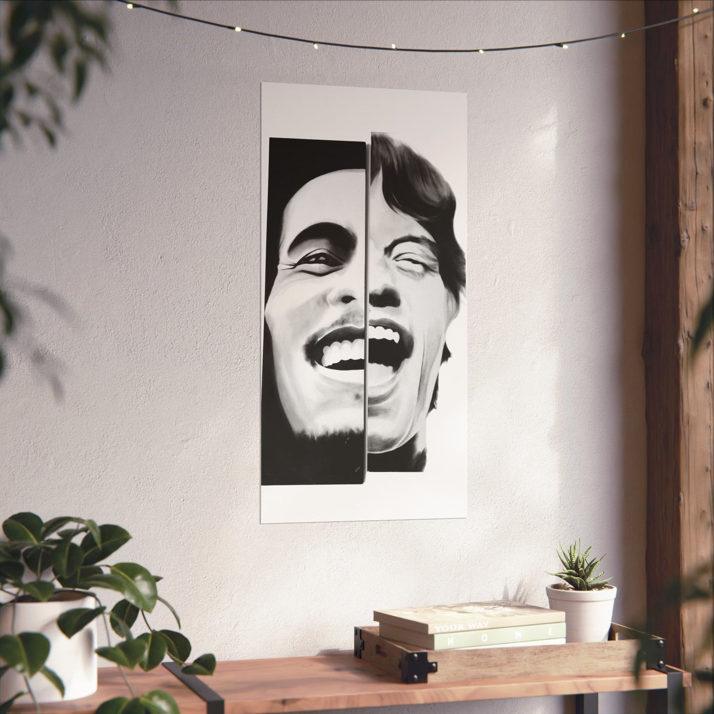 Posters Matte Vertical Bob and Mick by Mariu del Campo.