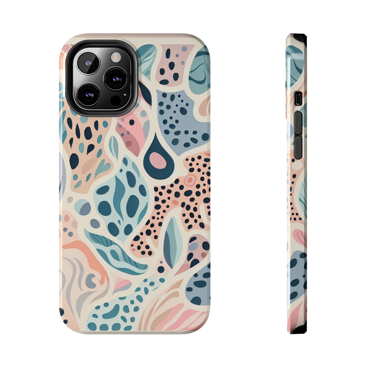 Cases Tough Phone Animal Print - Pastel Design by Mariu del Campo.