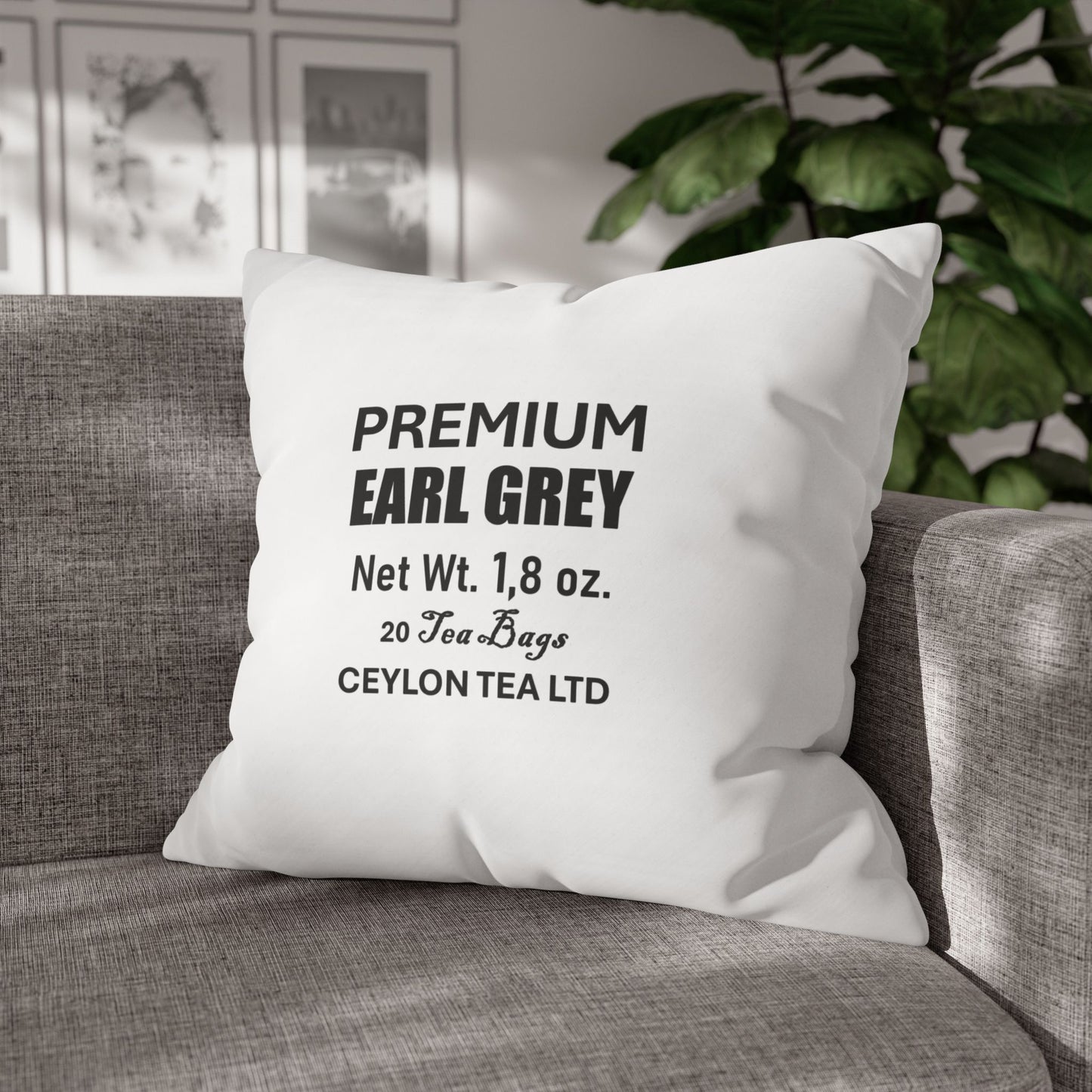 Pillowcase Square Poly Canvas premium by Mariu del Campo.