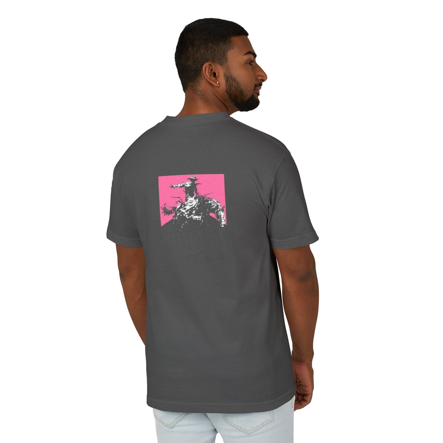 T-Shirt Unisex Cotton CowBoy by Mariu del Campo.