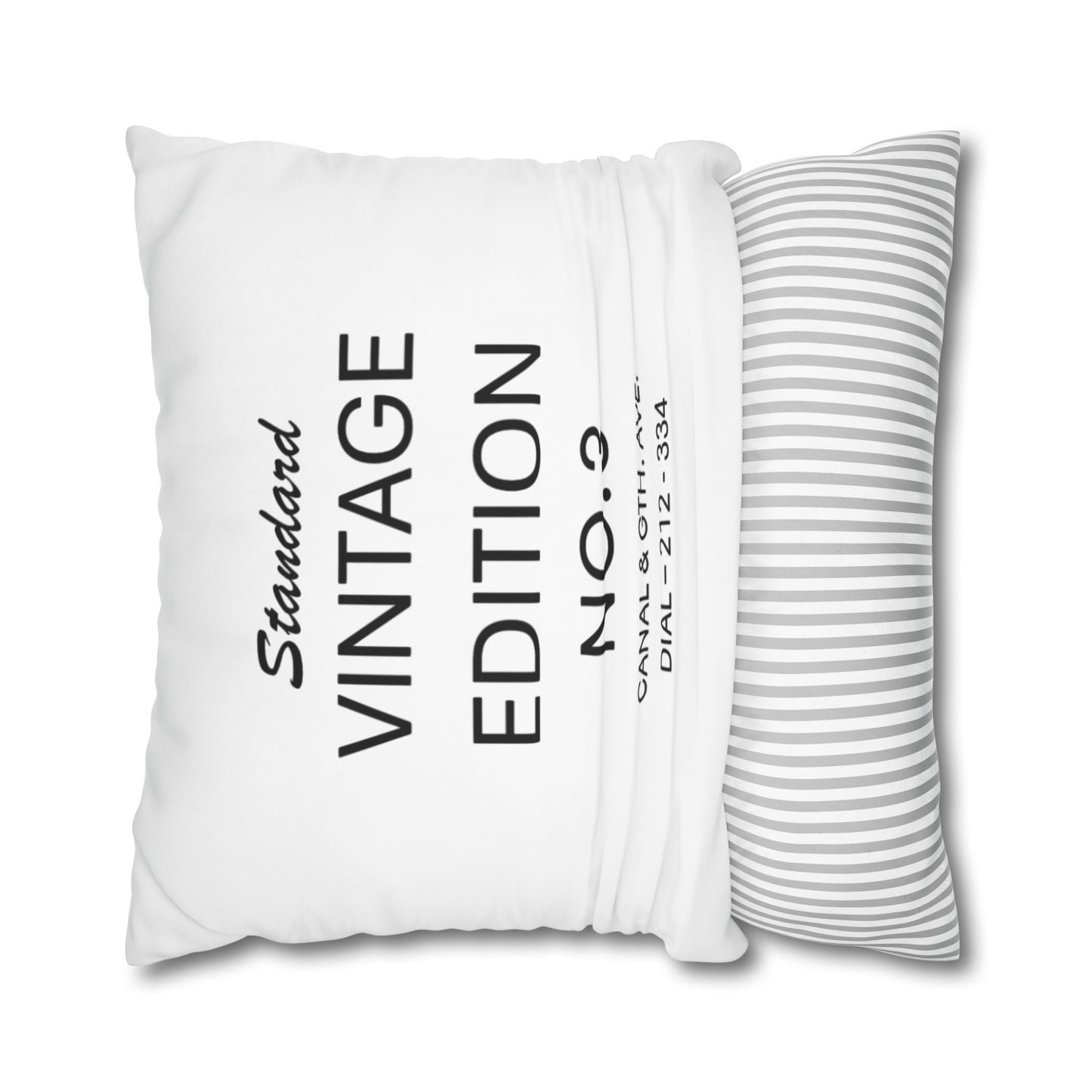 Pillowcase Square Poly Canvas standard by Mariu del Campo.