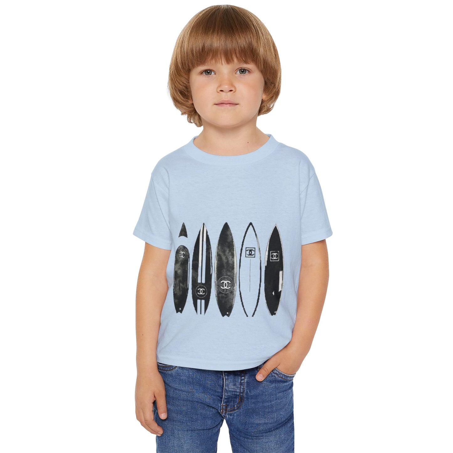 T-Shirt Heavy Cotton™ Toddler surf by Mariu del Campo.
