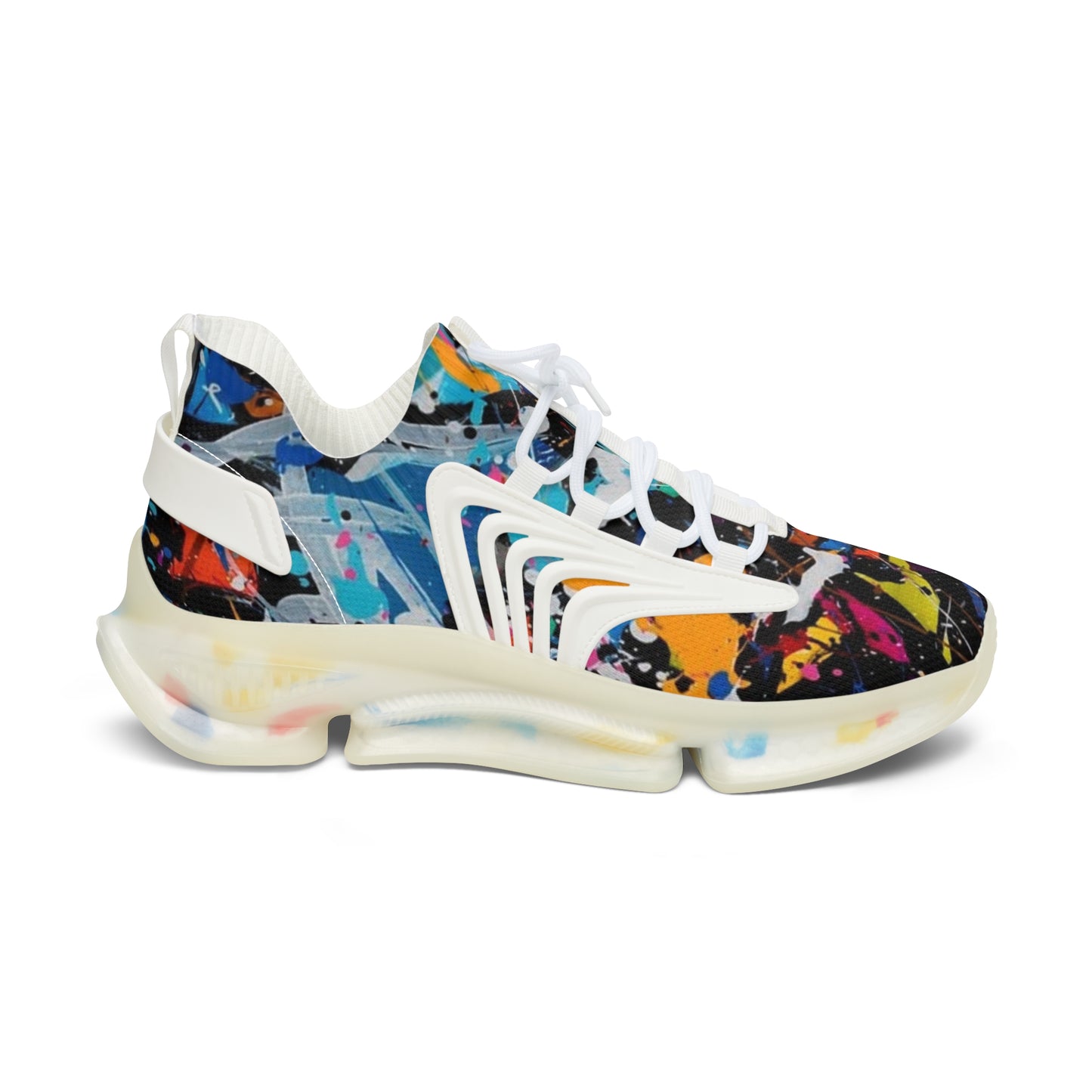 Sneakers Women's Mesh paint by Mariu del Campo.
