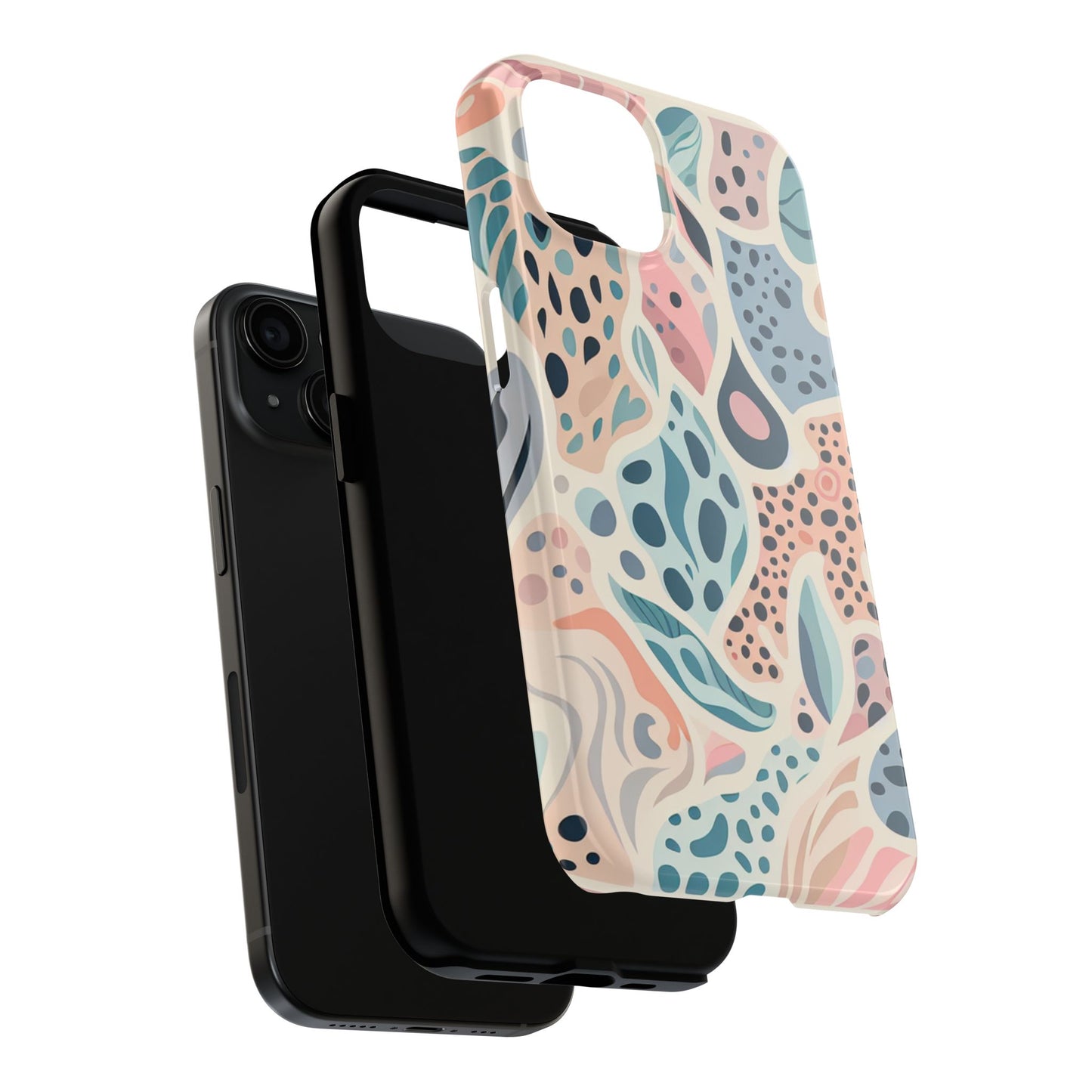 Cases Tough Phone Animal Print - Pastel Design by Mariu del Campo.