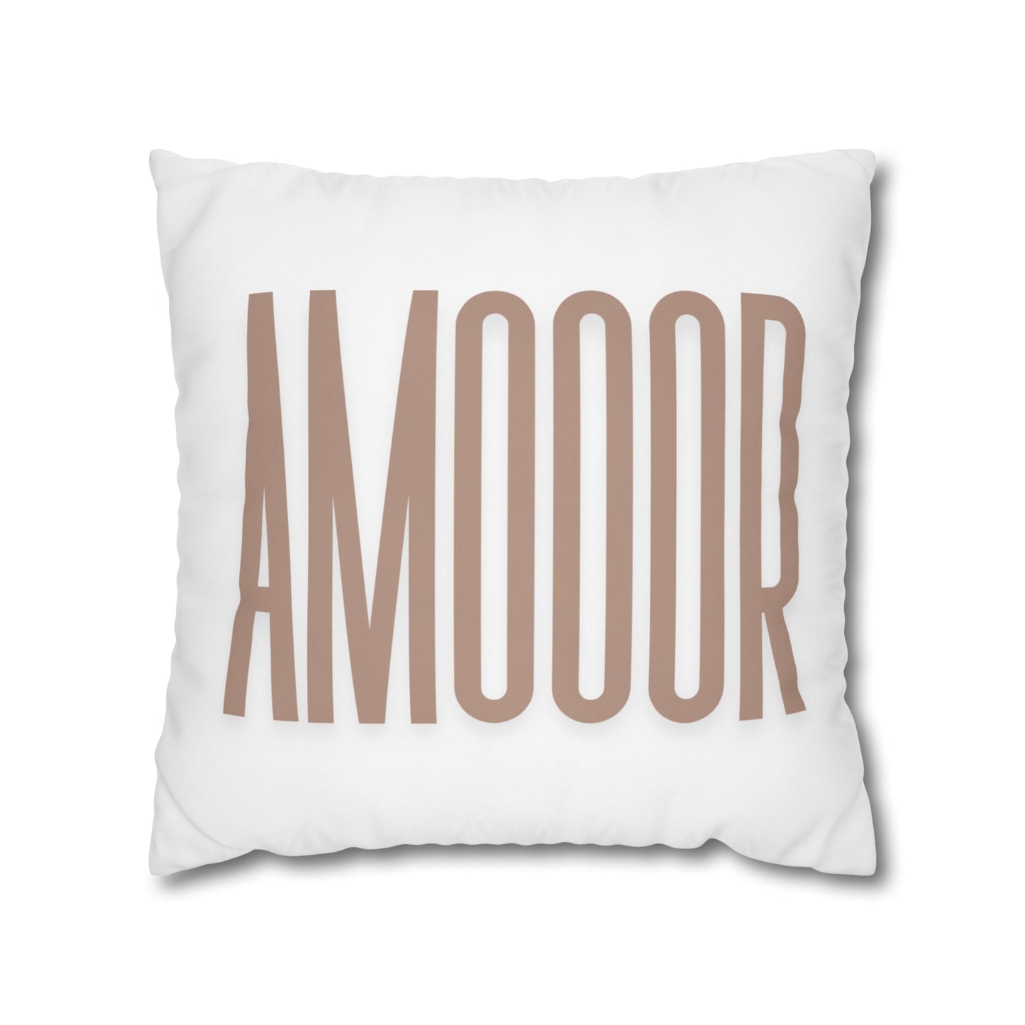 Pillow Modern Square Throw AMOOOR by Mariu del Campo.