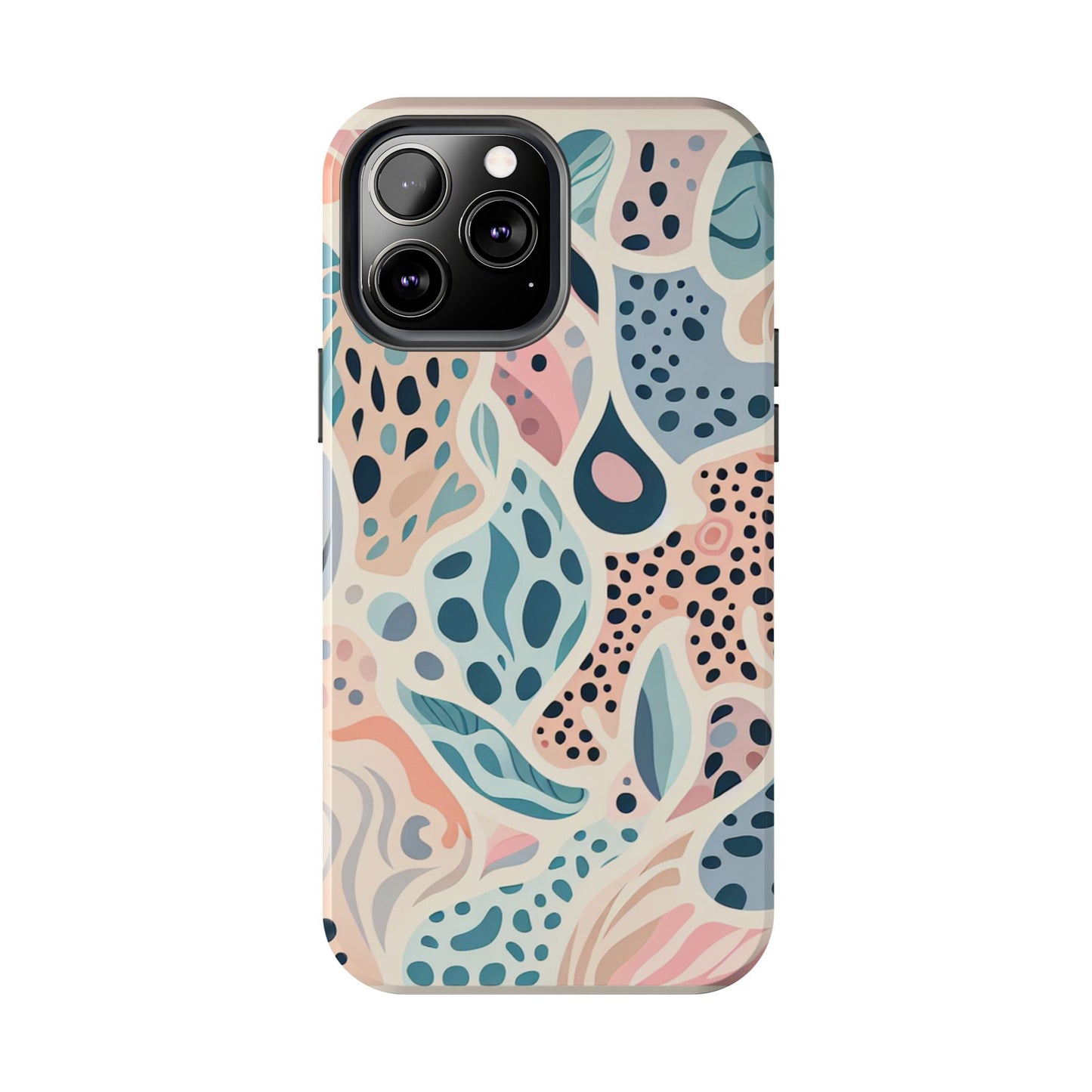 Cases Tough Phone Animal Print - Pastel Design by Mariu del Campo.