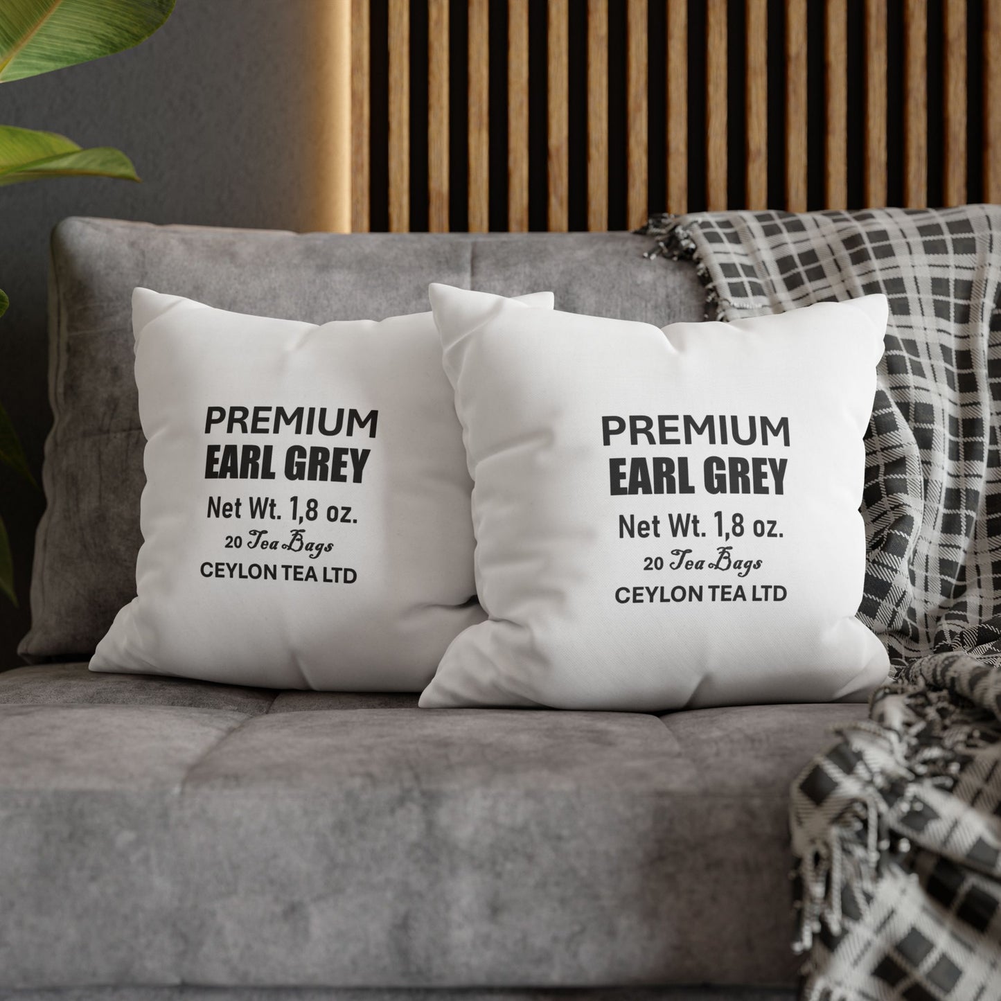 Pillowcase Square Poly Canvas premium by Mariu del Campo.