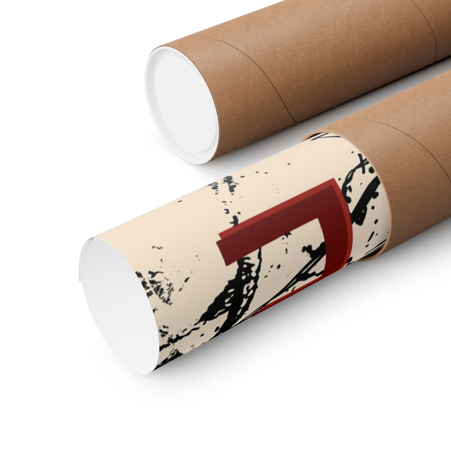 Posters Matte Vertical Love Paint by Mariu del Campo.
