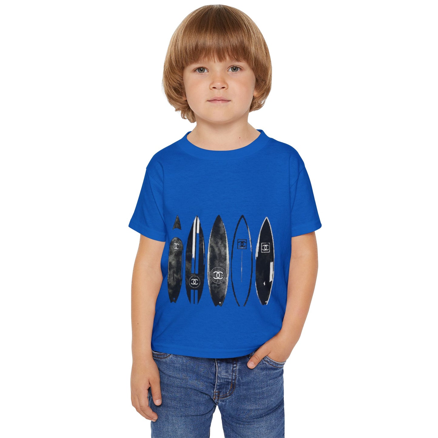 T-Shirt Heavy Cotton™ Toddler surf by Mariu del Campo.