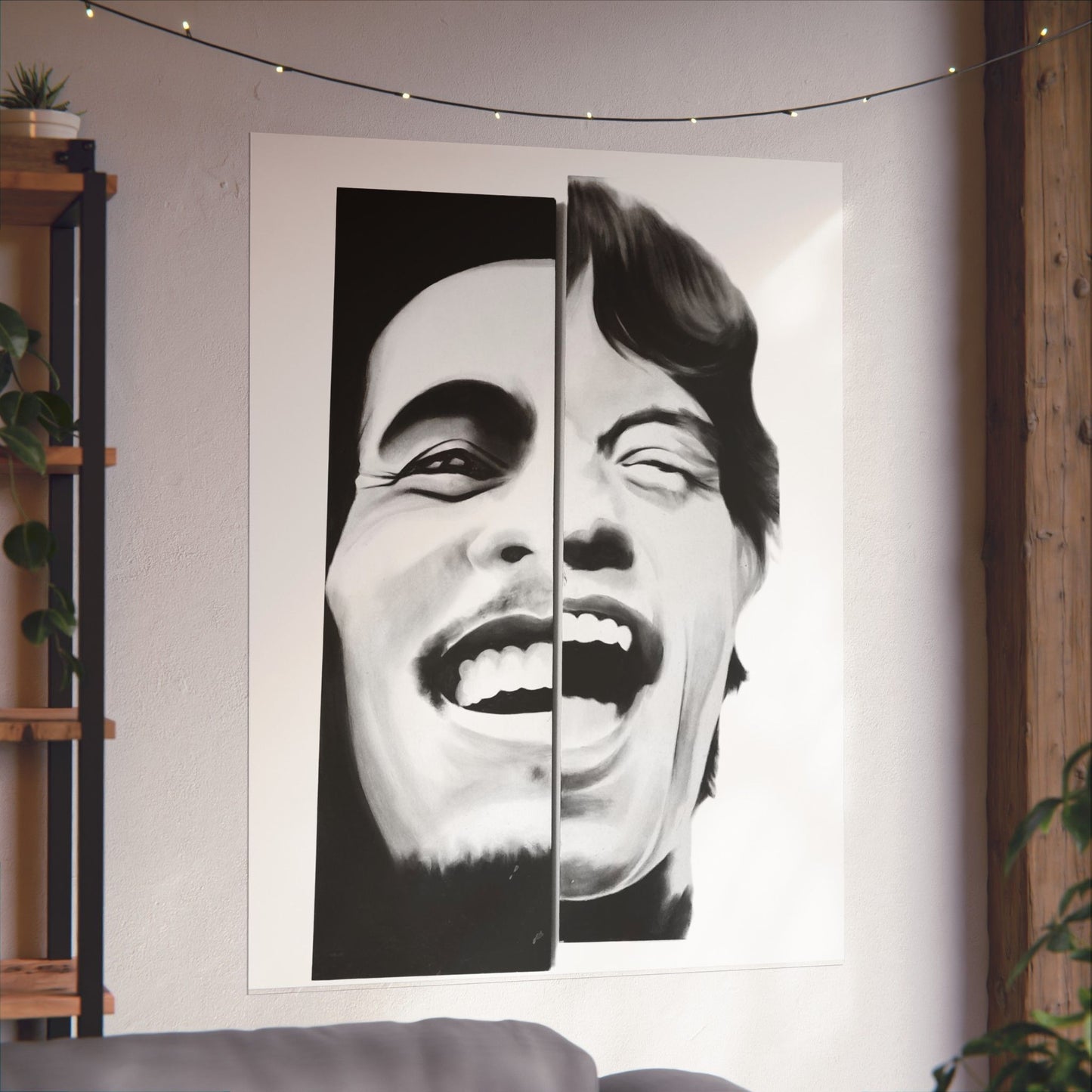Posters Matte Vertical Bob and Mick by Mariu del Campo.