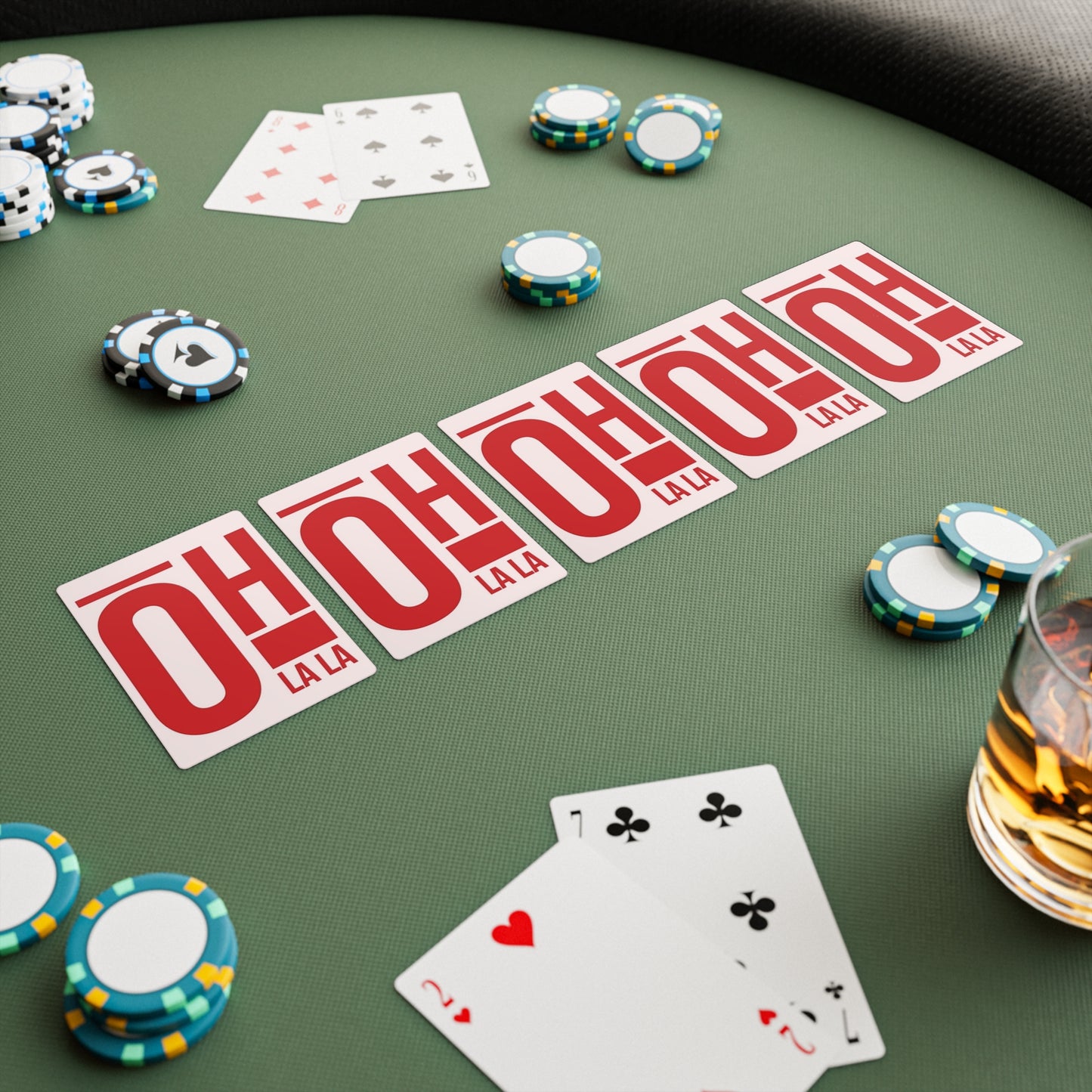 Poker Cards oh la la by Mariu del Campo.