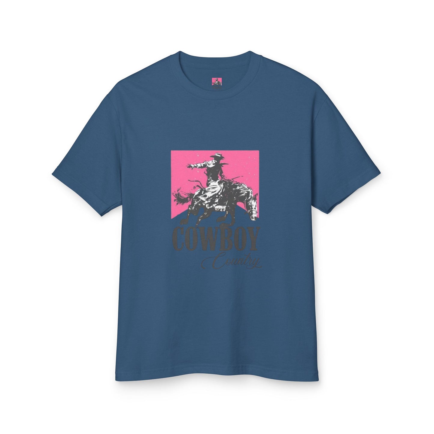T-Shirt Unisex Cotton CowBoy by Mariu del Campo.