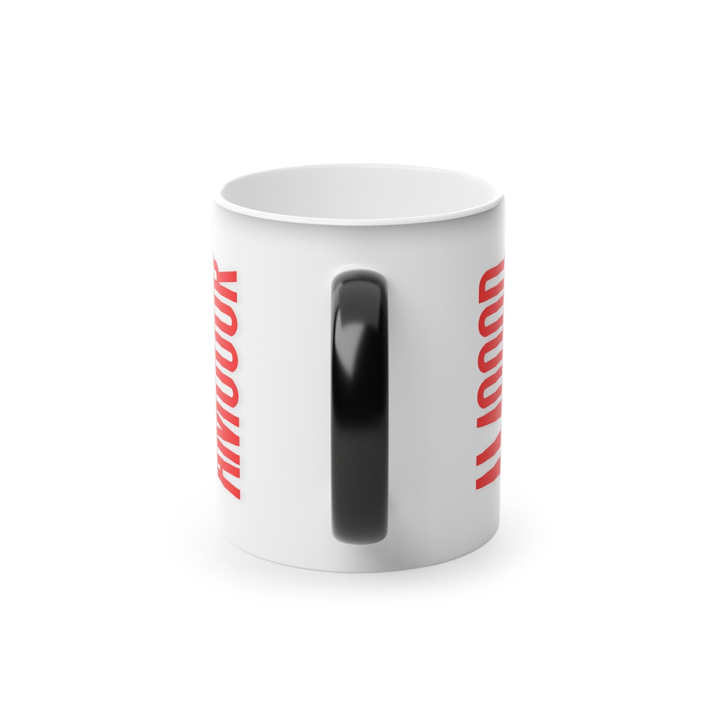 Mug Amooor Magic Mug - Perfect Gift for Valentine's Day & Coffee Lovers by Mariu del Campo.
