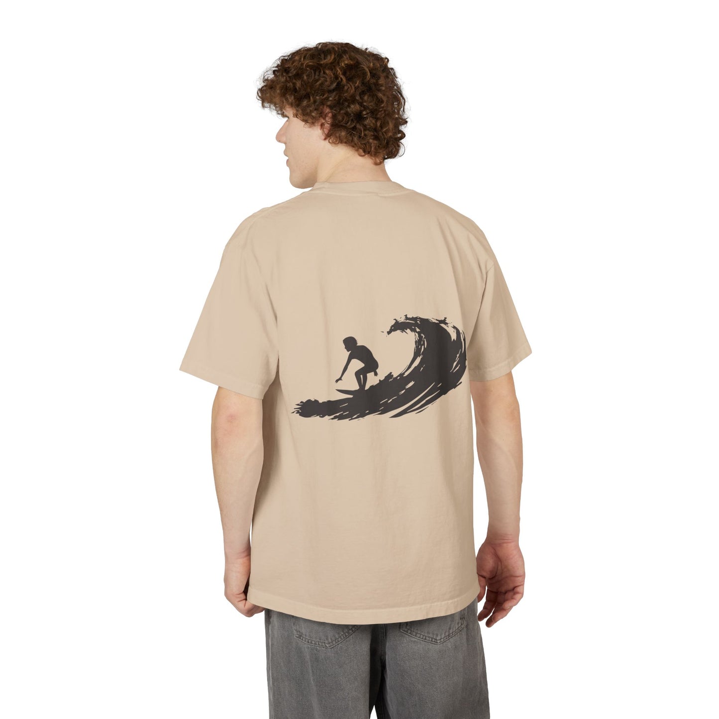 T-Shirt Surfing Wave Unisex by Mariu del Campo.