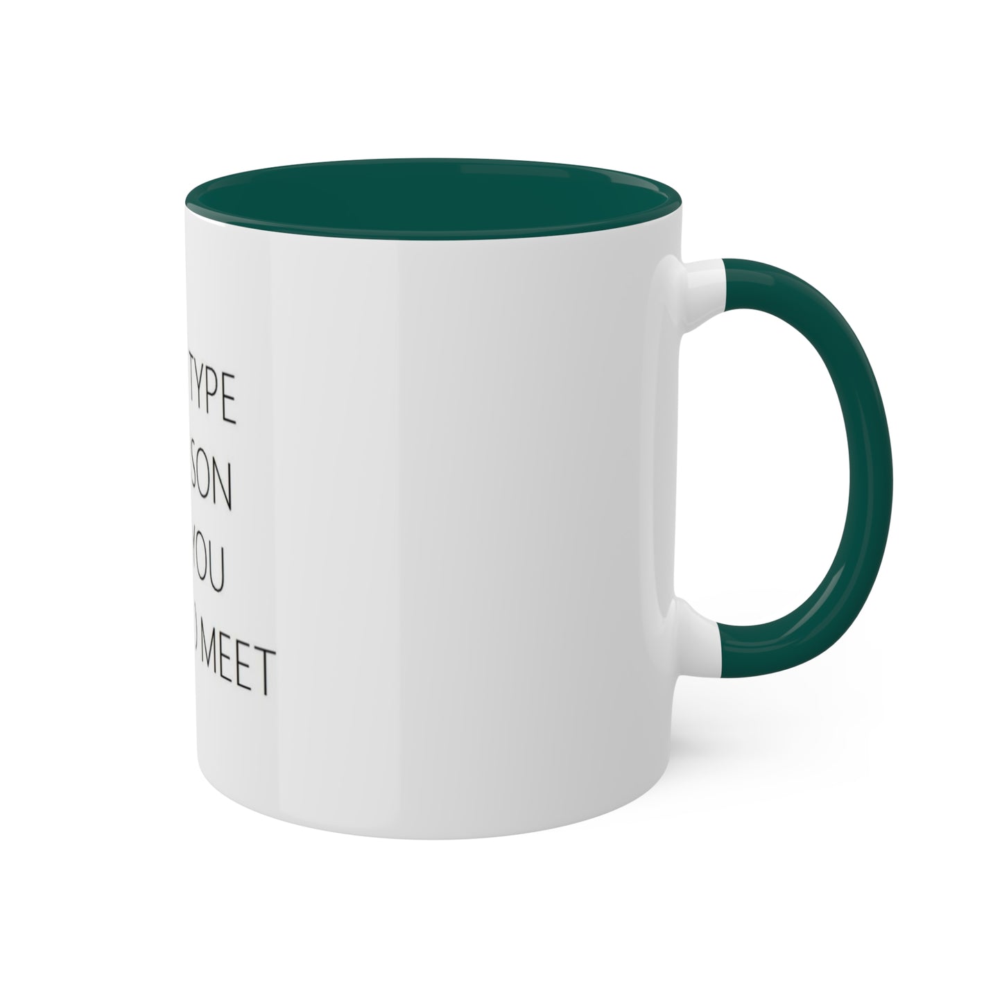 Mugs Colorful, 11oz Be by Mariu del Campo. - Mariu del Campo